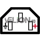 Soclu de incarcare pentru bicicleta electrica (3P)